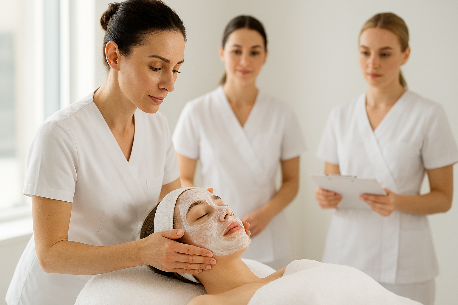 Aesthetic training session